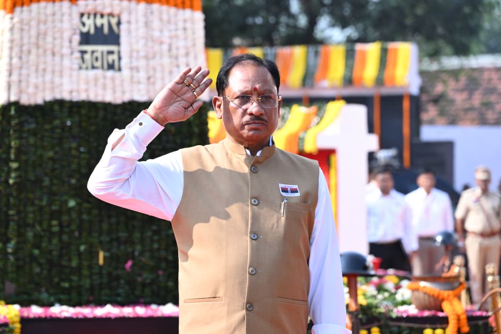 वीर जवानों के अदम्य साहस और बलिदान से छत्तीसगढ़ में शांति और सुरक्षा का नया अध्याय : मुख्यमंत्री विष्णु देव साय