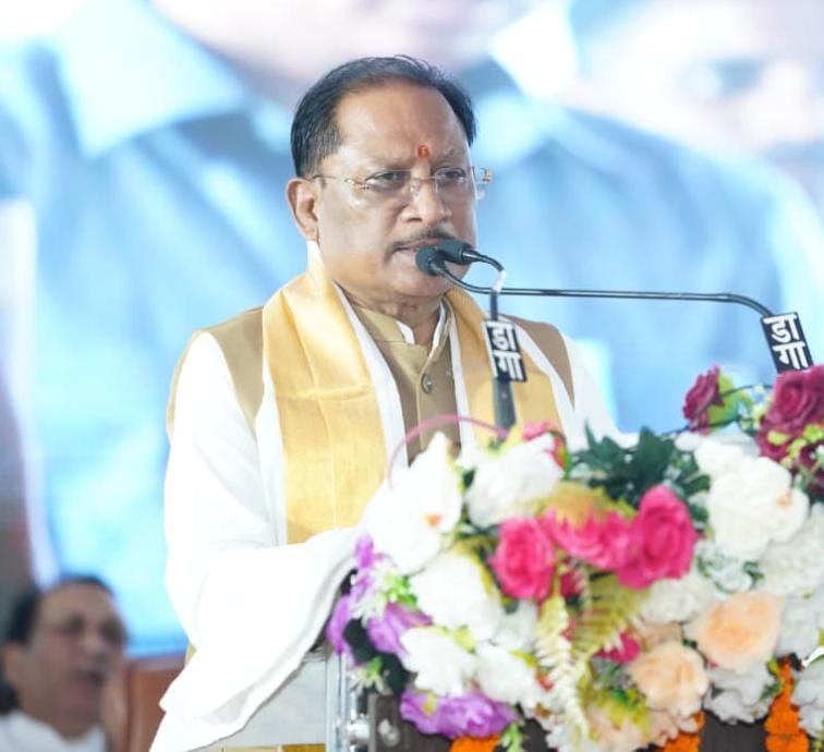 भण्डारपुरी धाम में गुरु दर्शन एवं संत समागम मेले में शामिल हुए मुख्यमंत्री विष्णु देव साय