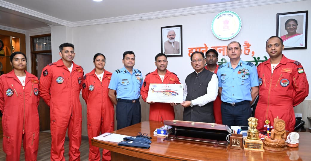 राज्योत्सव के प्रमुख आकर्षणों में शामिल होगा सारंग टीम का रोमांचक प्रदर्शन