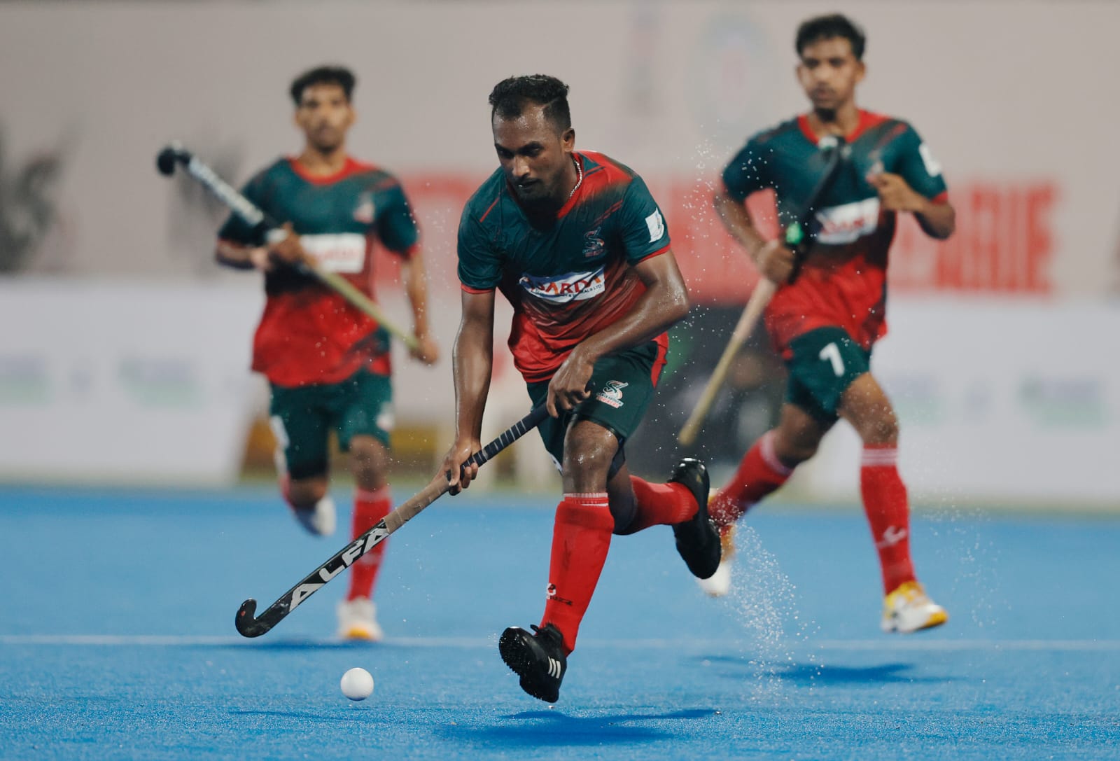 आशीष तानी पूर्ति की हैट्रिक से संस्कारधानी स्ट्राइकर्स ने मैनपाट टाइटन्स को 4-0 से हराया