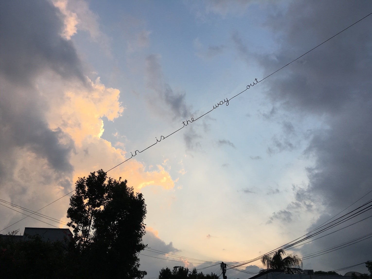 in is the way out