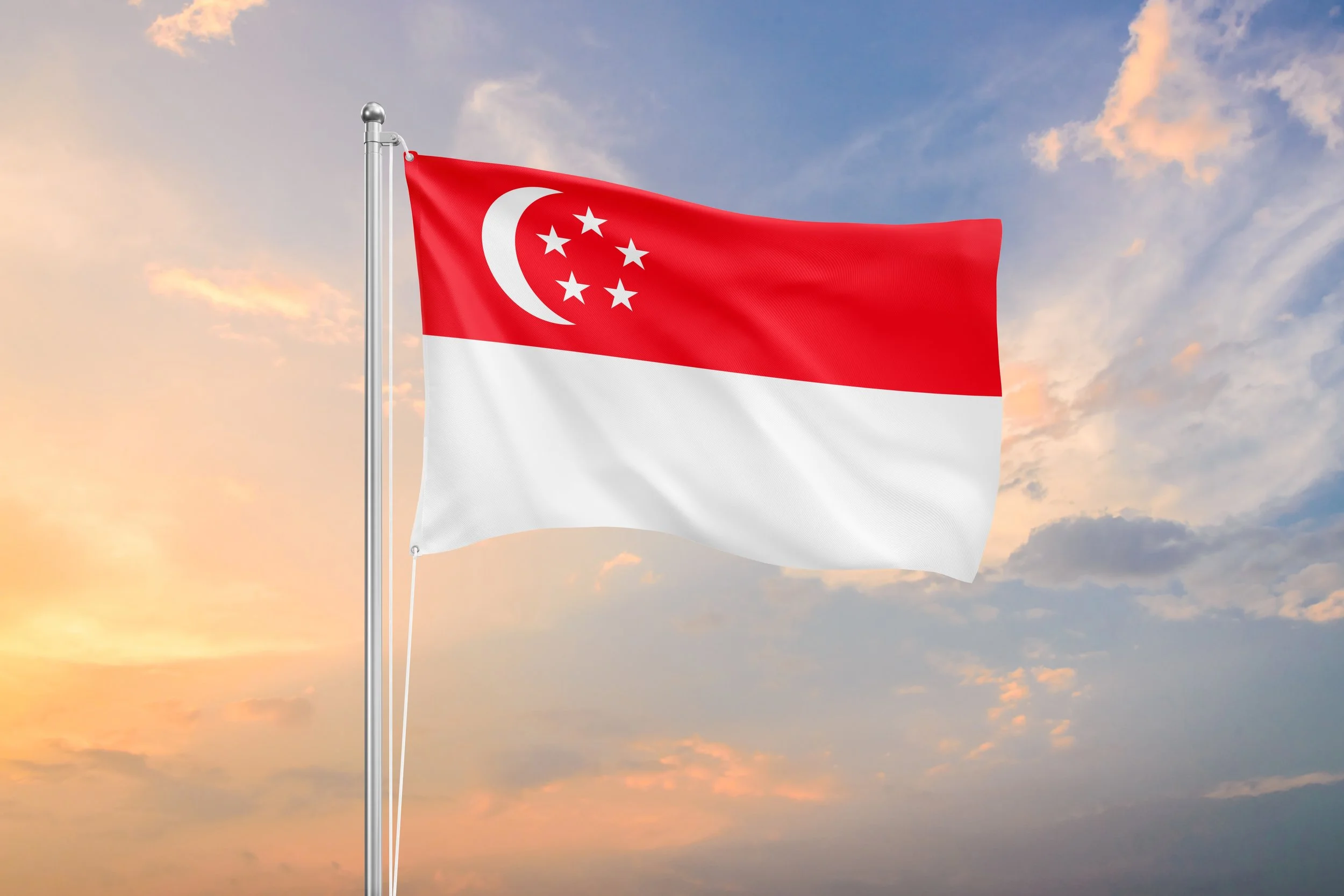 SINGAPORE Flag