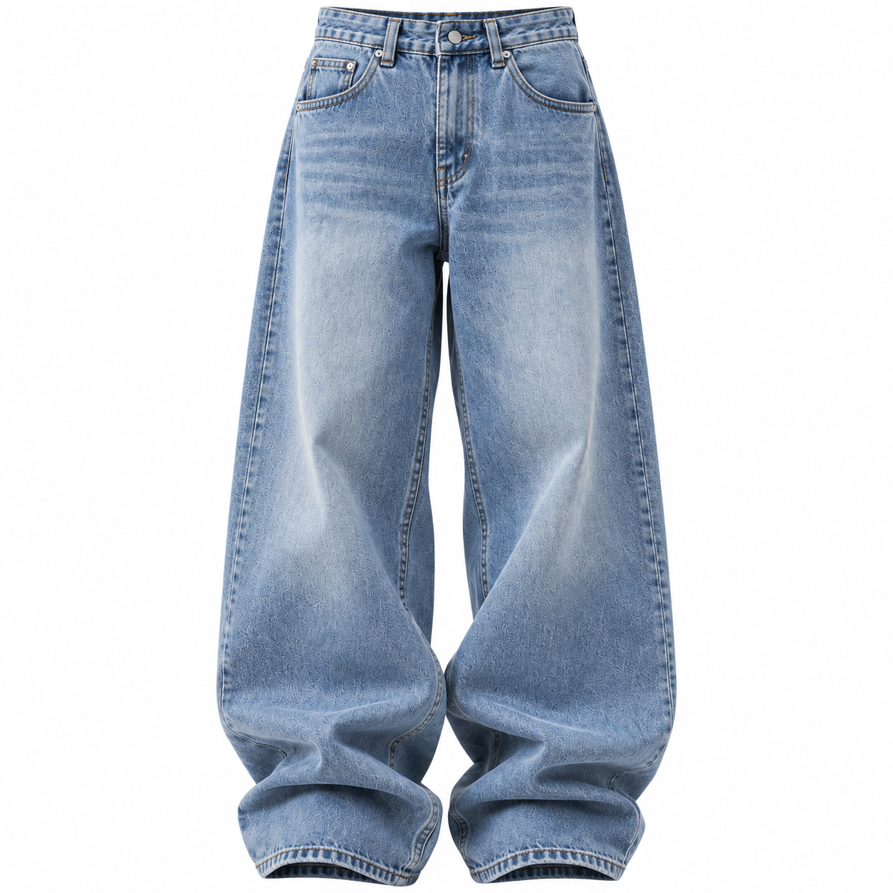Men Wideleg Jeans
