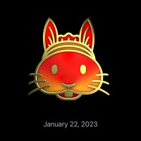 I did a 20-minute workout between January 22 and February 5 to complete this Lunar New Year Challenge. #AppleWatch #CloseYourRings