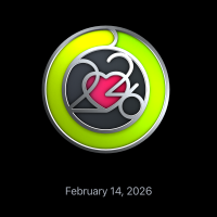I closed my Exercise ring on Valentine’s Day to earn this award.