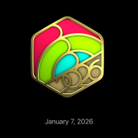 I earned this award by closing all three Activity rings for seven days in a row.