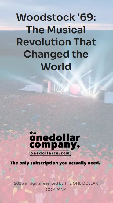 Woodstock '69: The Musical Revolution That Changed The World