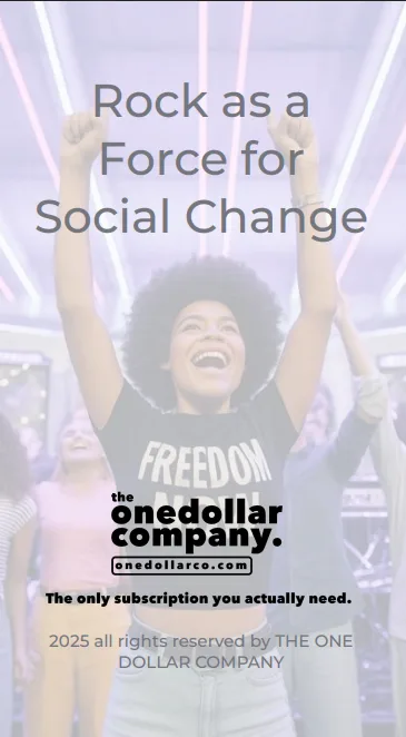 Rock As A Force For Social Change