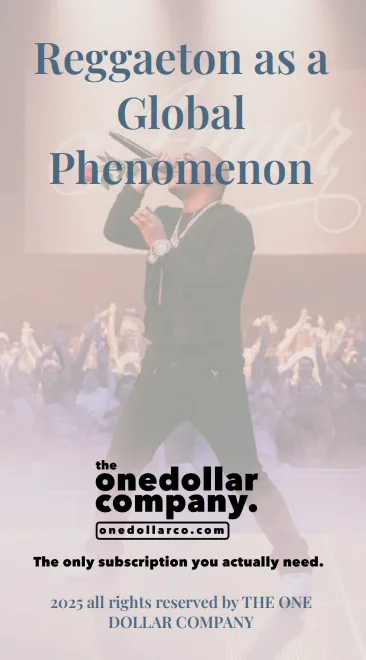 Reggaeton As A Global Phenomenon