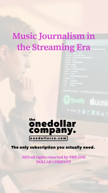 Music Journalism In The Streaming Era