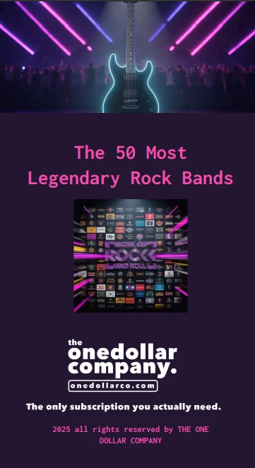 The 50 Most Legendary Rock Bands