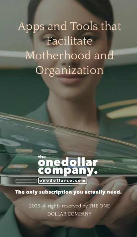 Apps and Tools that Facilitate Motherhood and Organization