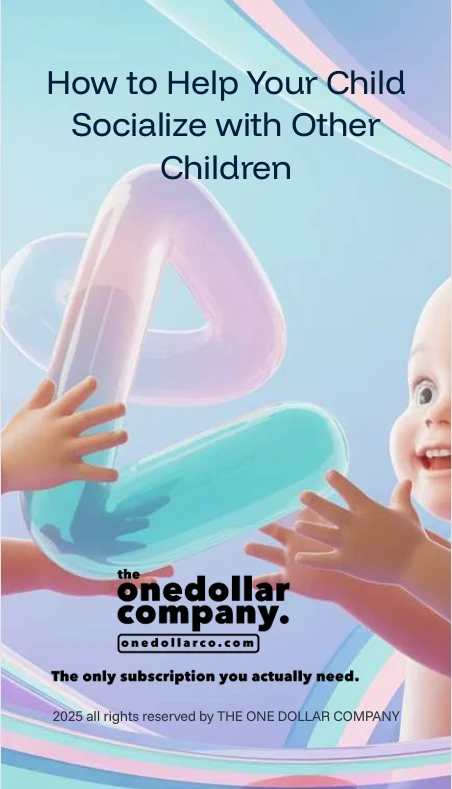 How to Help Your child Socialize with Other Children