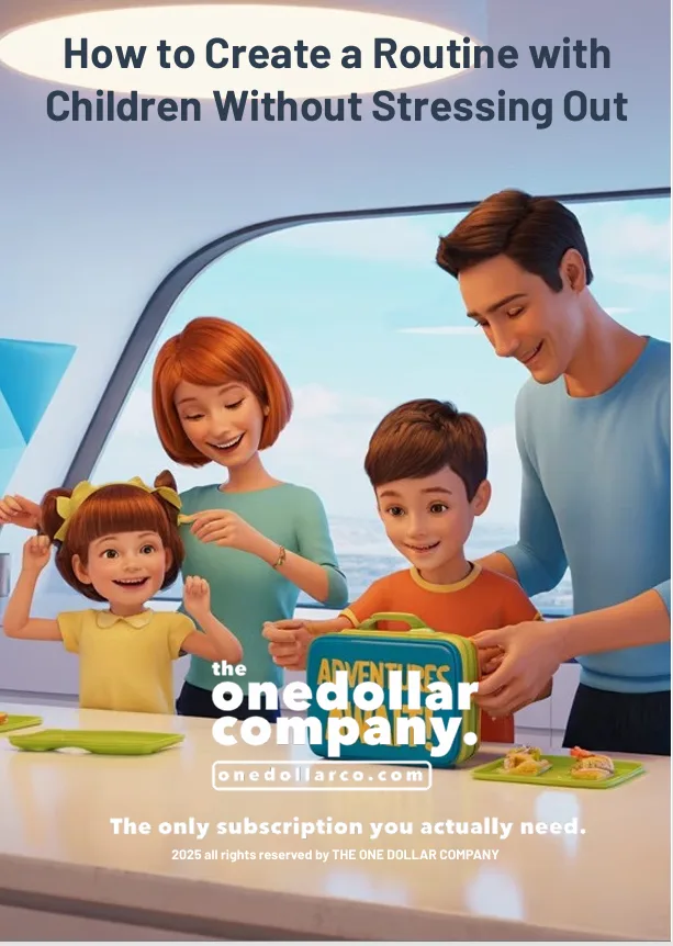 How to Create a Routine with Children Without Stressing Out.