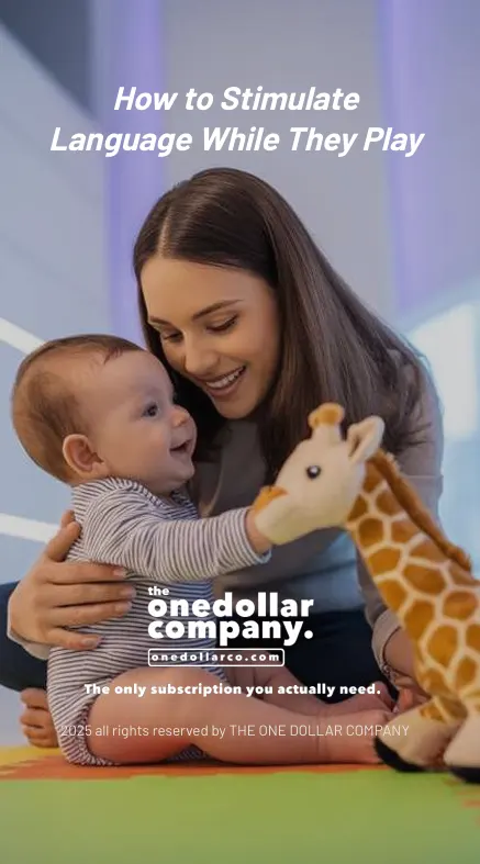 How to Stimulate Language While They Play