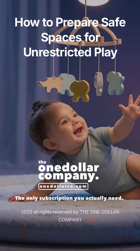 How to Prepare Safe Spaces for Unrestricted Play