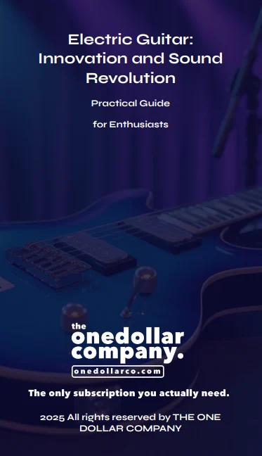 Electric Guitar: Innovation And Sound Revolution