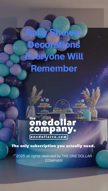 Baby Shower Decorations Everyone Will Remember