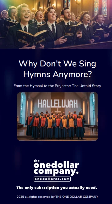 Why Don’t We Sing Hymns Anymore?
