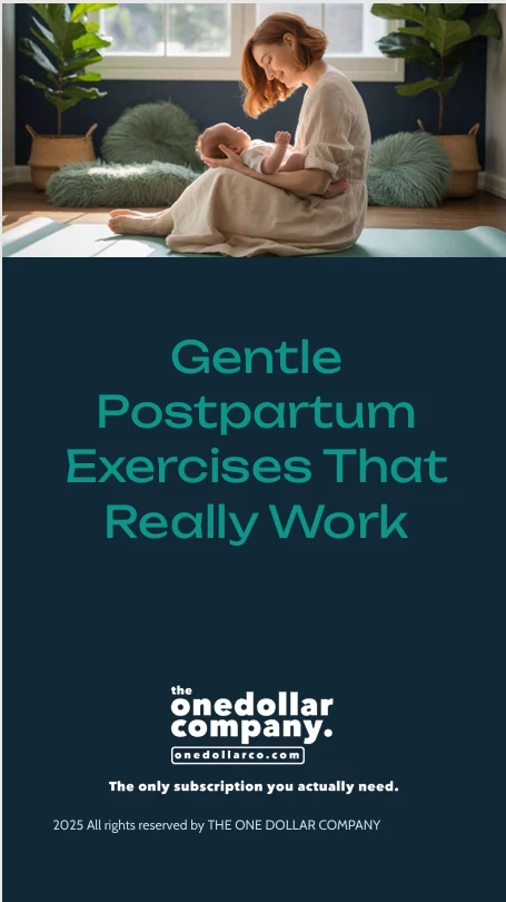 Gentle Postpartum Exercises That Really Work