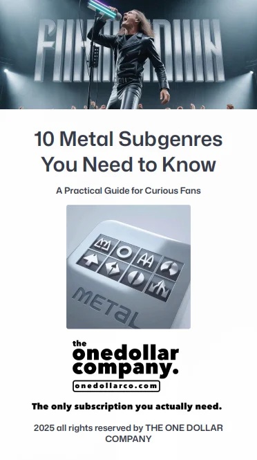 10 Metal Subgenres You Need To Know