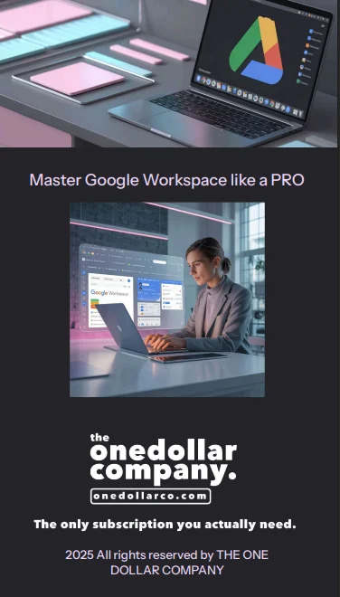 Master Google Workspace Like A Pro