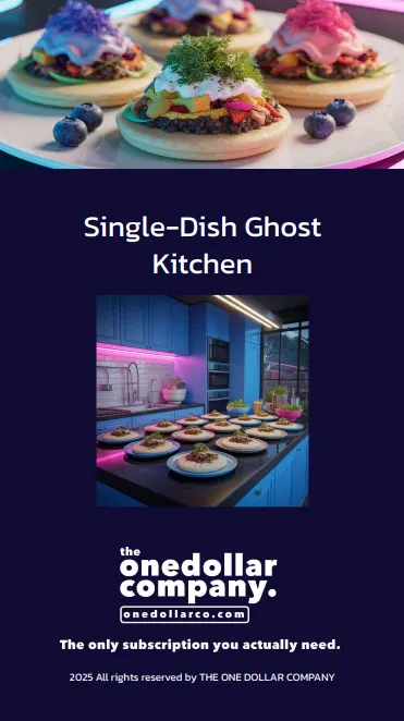 Single-Dish Ghost Kitchen