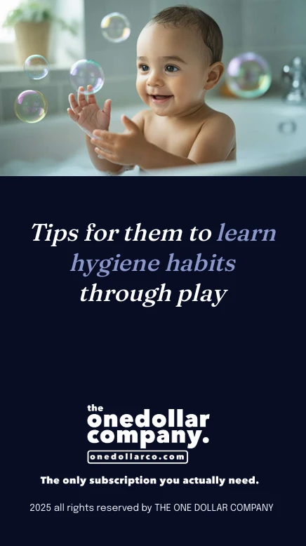 Tips for them to learn hygiene habits through play