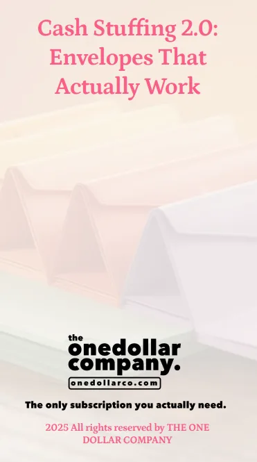 Cash Stuffing: 20 Envelopes That Actually Work