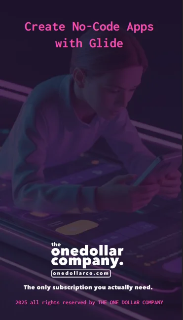 Create No-Code Apps With Glide
