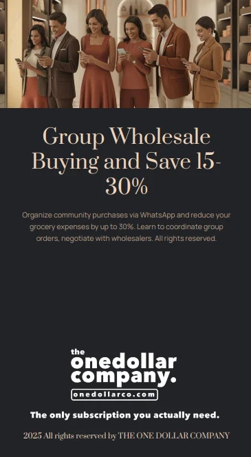 Group Wholesale Buying And Save 15–30%