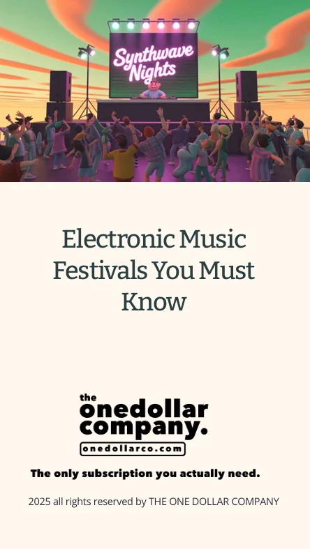 Electronic Music Festivals You Must Know