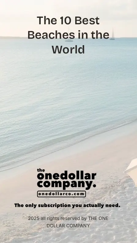 The 10 Best Beaches in the World