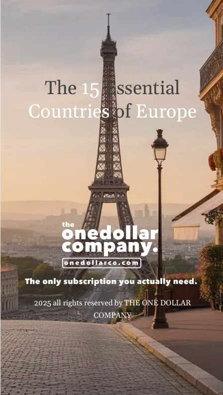 The 15 Essential Countries of Europe