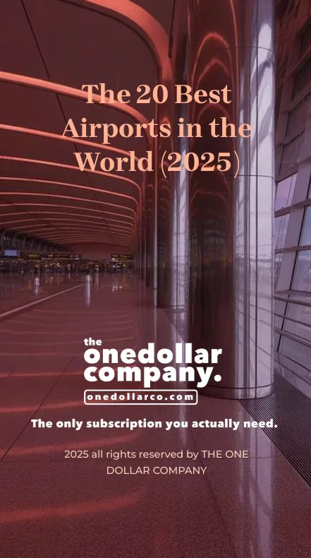 The 20 Best Airports in the World 2025