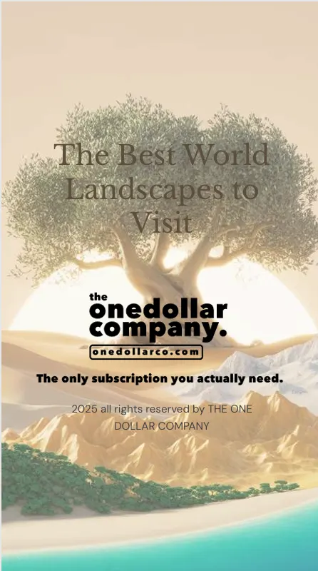 The Best World Landscapes to Visit