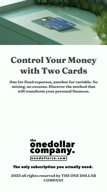 Control Your Money With Two Cards