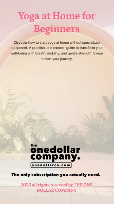 Yoga At Home For Beginners