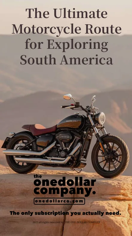The Ultimate Motorcycle Route for Exploring South America