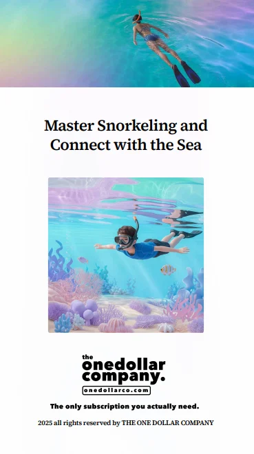Master Snorkeling And Connect With The Sea