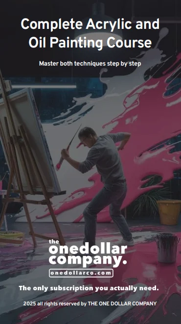 Complete Acrylic And Oil Painting Course