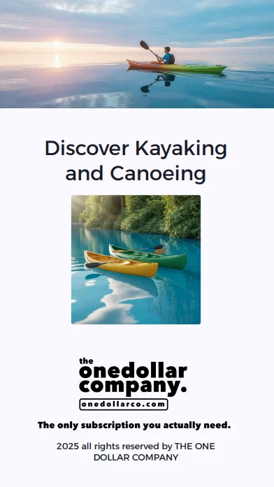 Discover Kayaking And Canoeing
