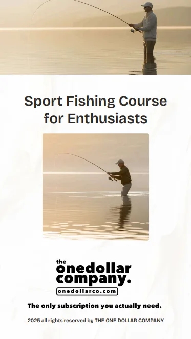 Sport Fishing Course For Enthusiasts