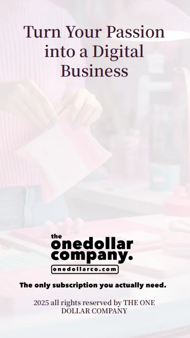 Turn Your Passion Into A Digital Business