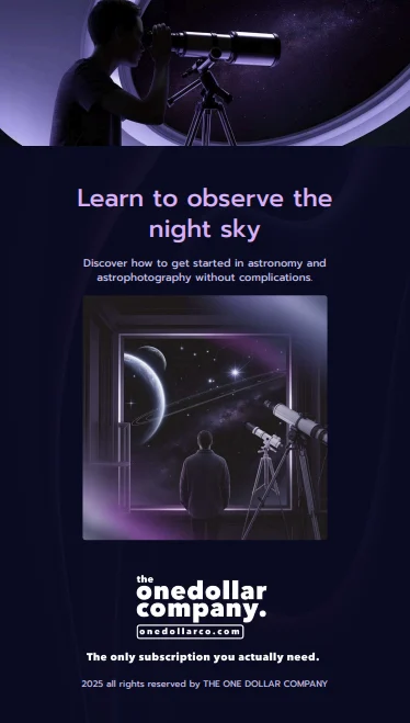 Learn To Observe The Night Sky