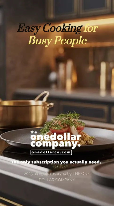 Easy Cooking for Busy People