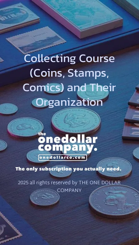 Collecting Course Coins Stamps Comics and Their Organization