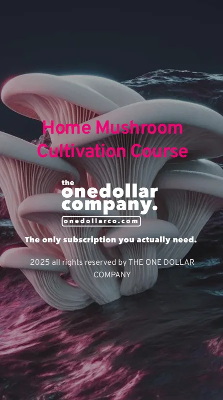 Home Mushroom Cultivation Course