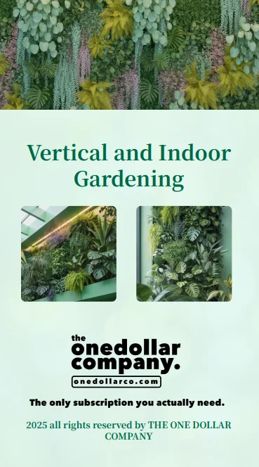 Vertical And Indoor Gardening