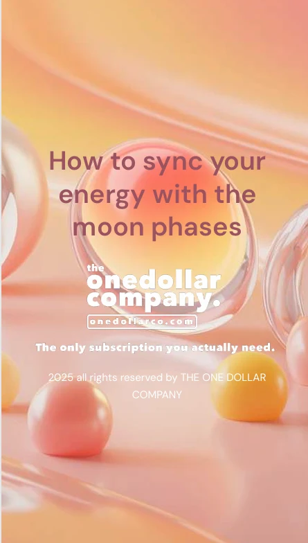 How to synchronize your energy with the moon phases